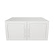 32" Wide x 15" High x 24" Deep Fridge Cabinet - Thermofoil Doors