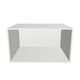 32" Wide x 18" High x 24" Deep Fridge Cabinet - Thermofoil Doors