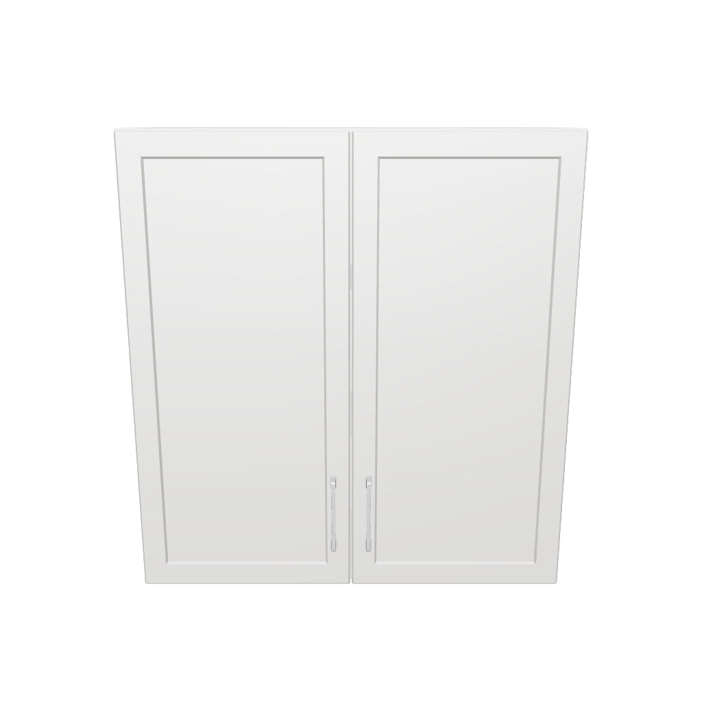 32" Wide x 34" High Wall Cabinet - Thermofoil Doors