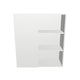 32" Wide 36" High Blind Corner Wall Cabinet - Door on Right Side - Painted Doors