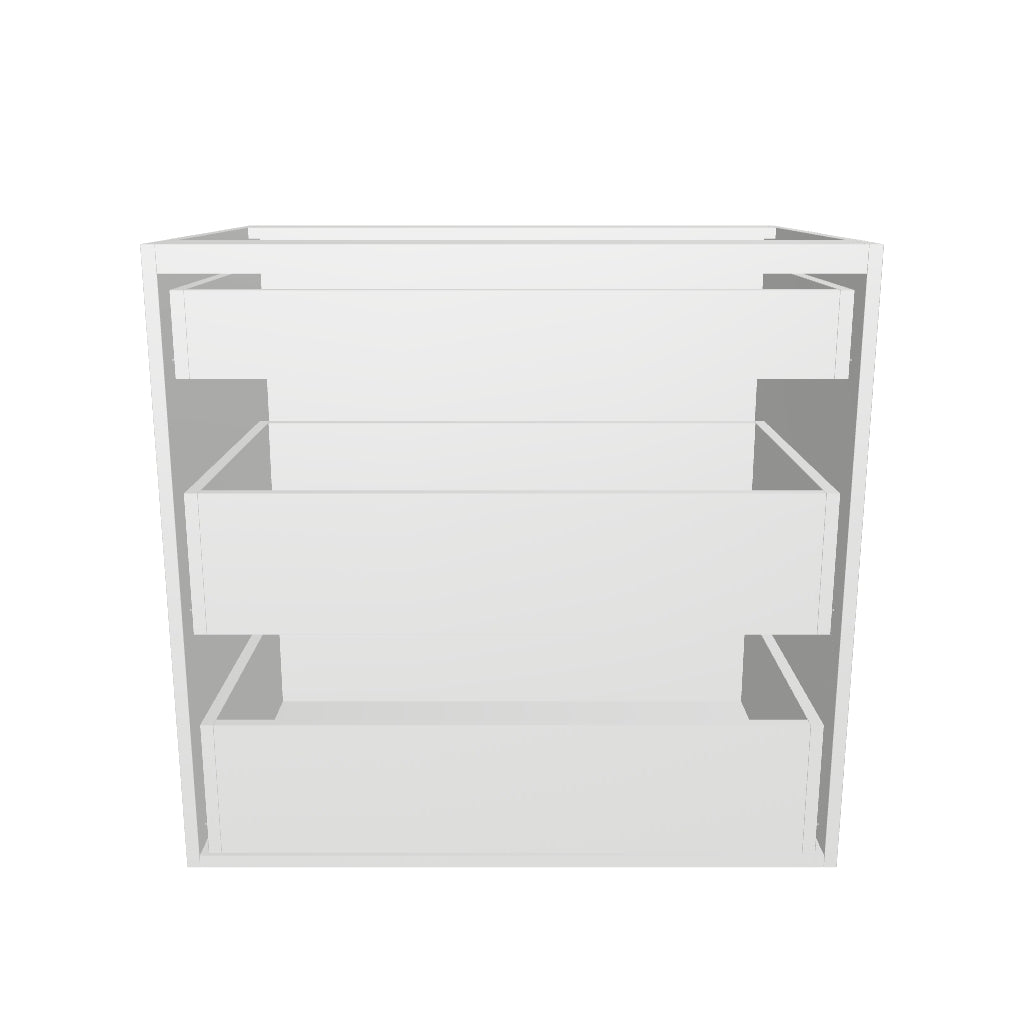 33" Wide Drawer Cabinet - Thermofoil Doors