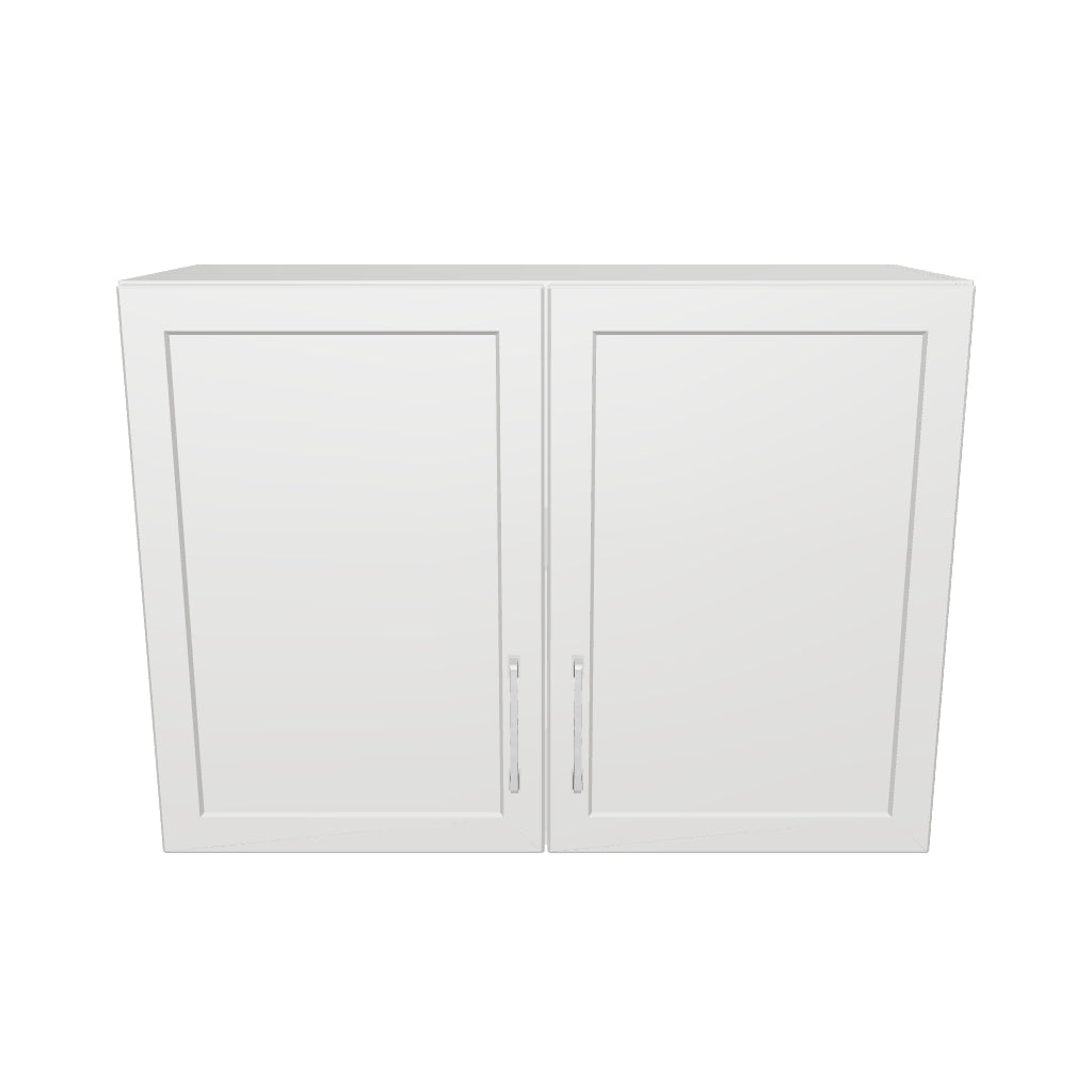 33" Wide x 24" High Wall Cabinet - Thermofoil Doors
