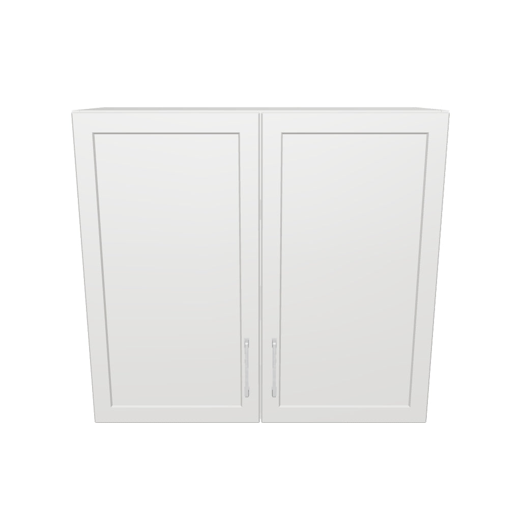 33" Wide x 30" High Wall Cabinet - Thermofoil Doors