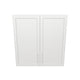33" Wide x 34" High Wall Cabinet - Thermofoil Doors