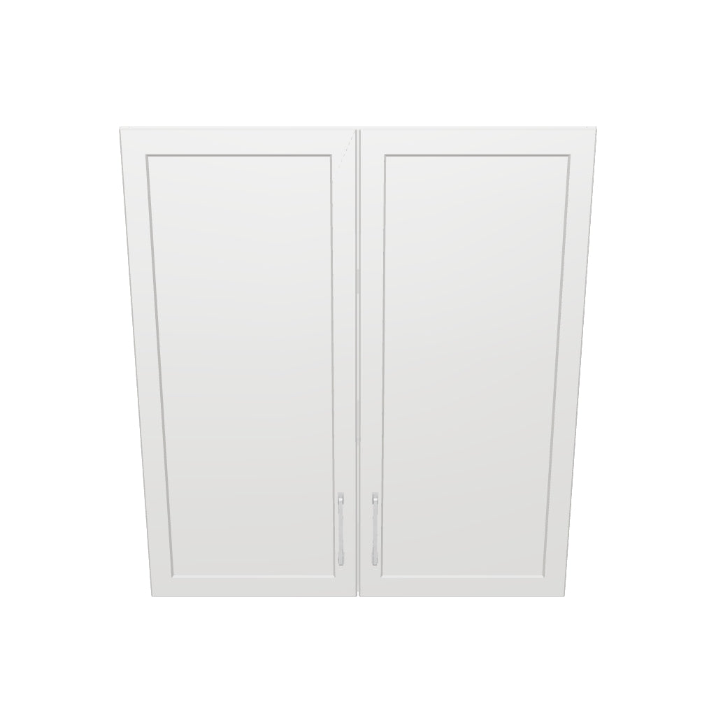 33" Wide x 36" High Wall Cabinet - Thermofoil Doors