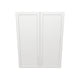 33" Wide x 42" High Wall Cabinet - Thermofoil Doors