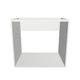 34" Wide Base Cabinet - Sink Cabinet - No Back - Thermofoil Doors