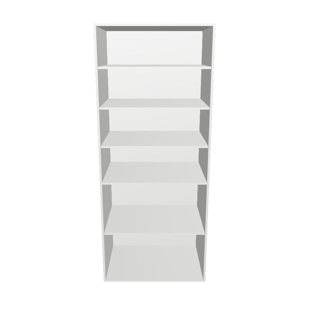 34" Wide Tall Pantry Cabinet - Thermofoil Doors