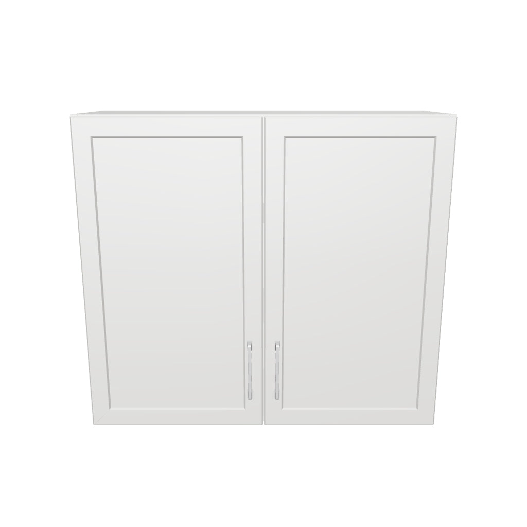 34" Wide x 30" High Wall Cabinet - Thermofoil Doors