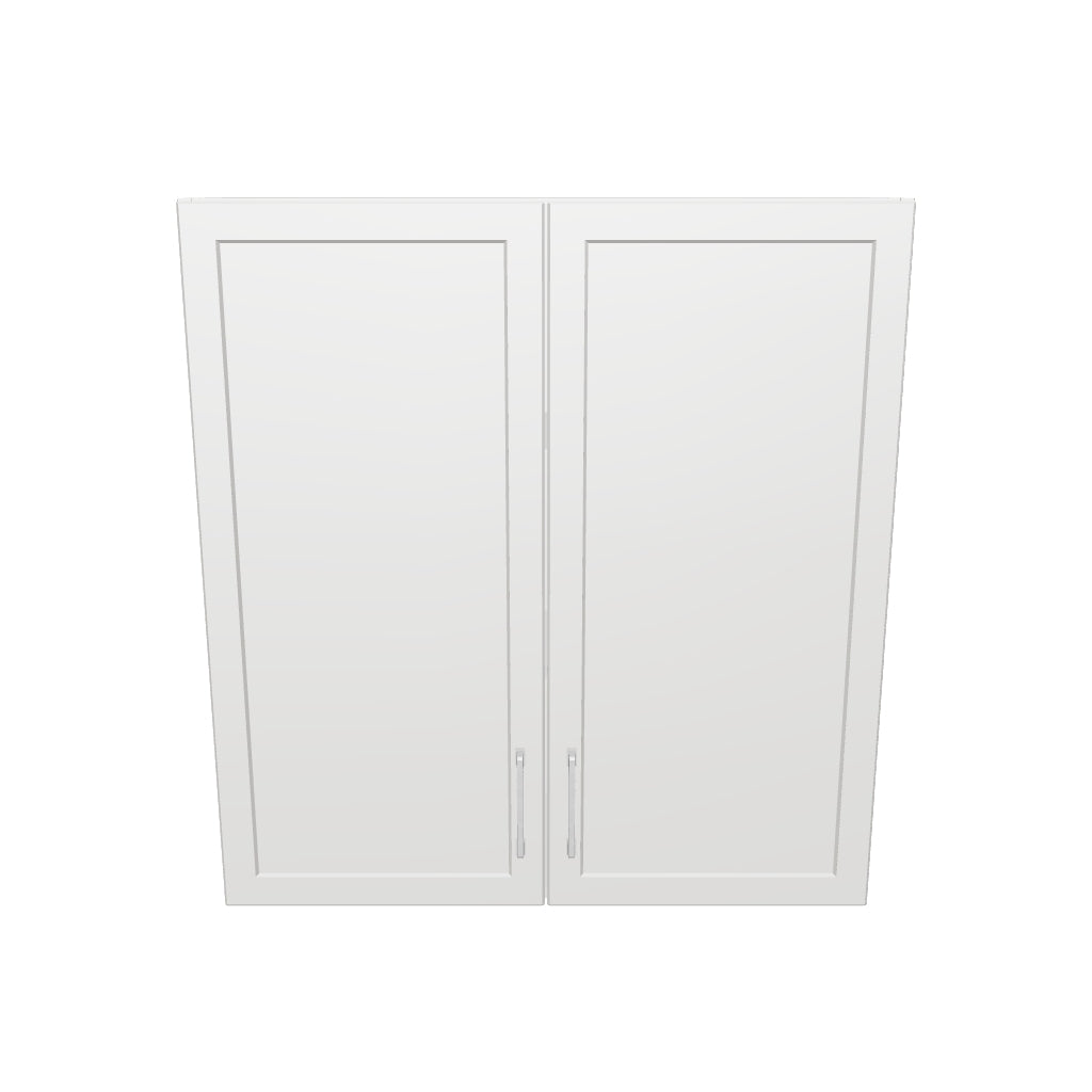 34" Wide x 36" High Wall Cabinet - Thermofoil Doors