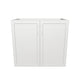 35" Wide Base Cabinet - Painted Doors