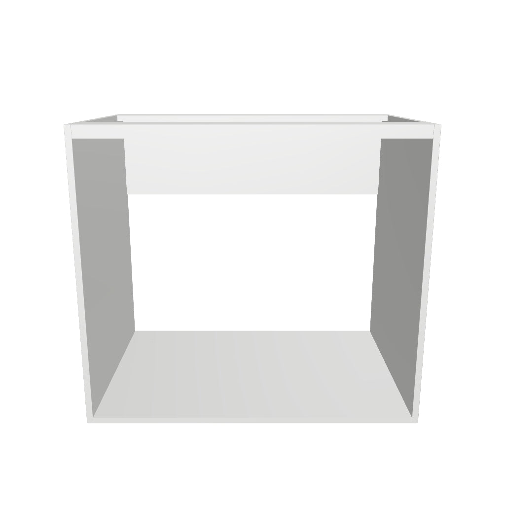 35" Wide Base Cabinet - Sink Cabinet - No Back - Thermofoil Doors