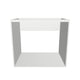 35" Wide Base Cabinet - Sink Cabinet - No Back - Thermofoil Doors