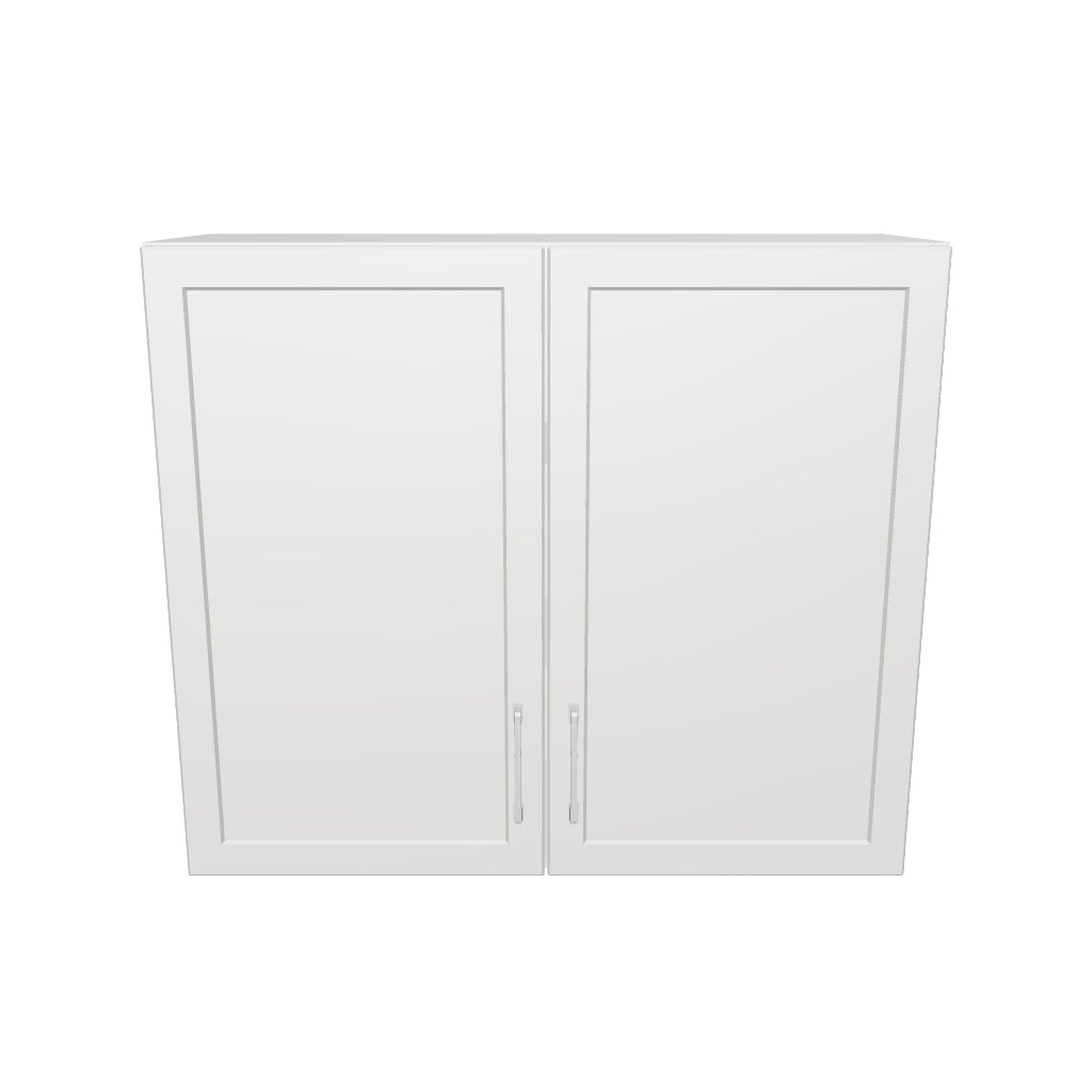 35" Wide x 30" High Wall Cabinet - Thermofoil Doors