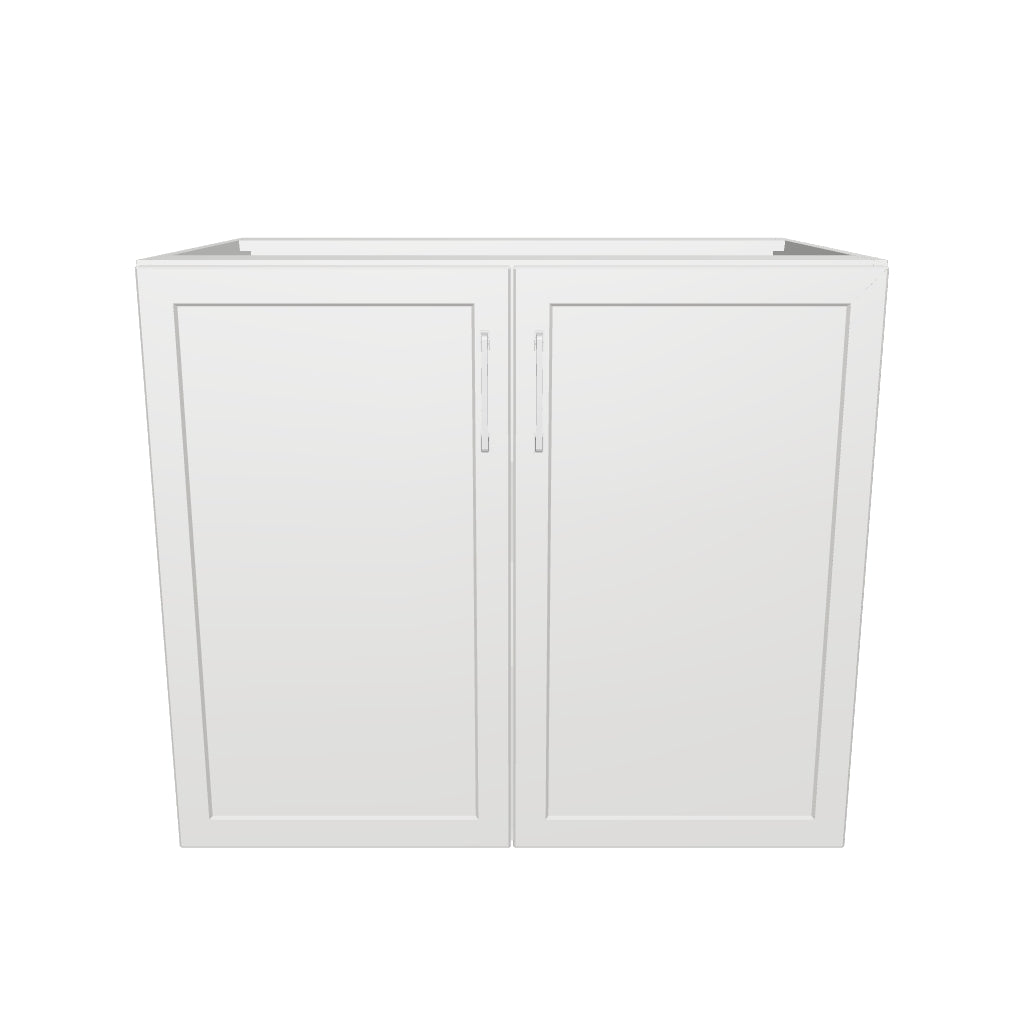 36" Wide Base Cabinet - Painted Doors