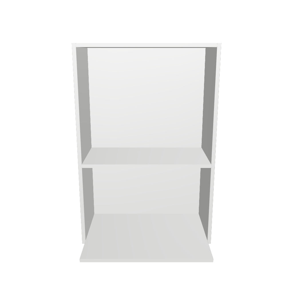 24" Wide x 36" High Microwave Cabinet - Thermofoil Doors