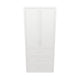 35" Wide Tall Pantry Cabinet with Drawers - Painted Doors