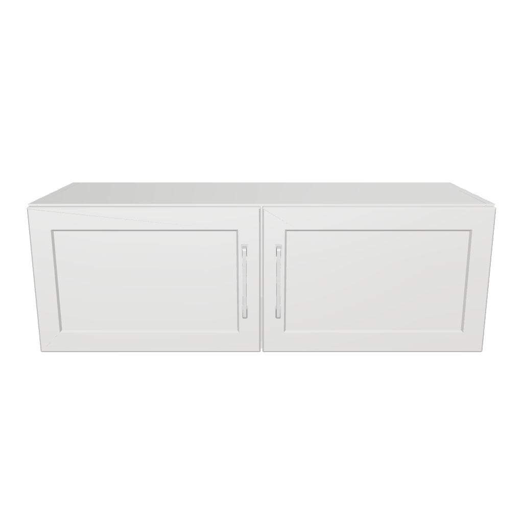 36" Wide x 12" High Fridge Cabinet - Thermofoil Doors