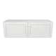 36" Wide x 12" High Fridge Cabinet - Thermofoil Doors