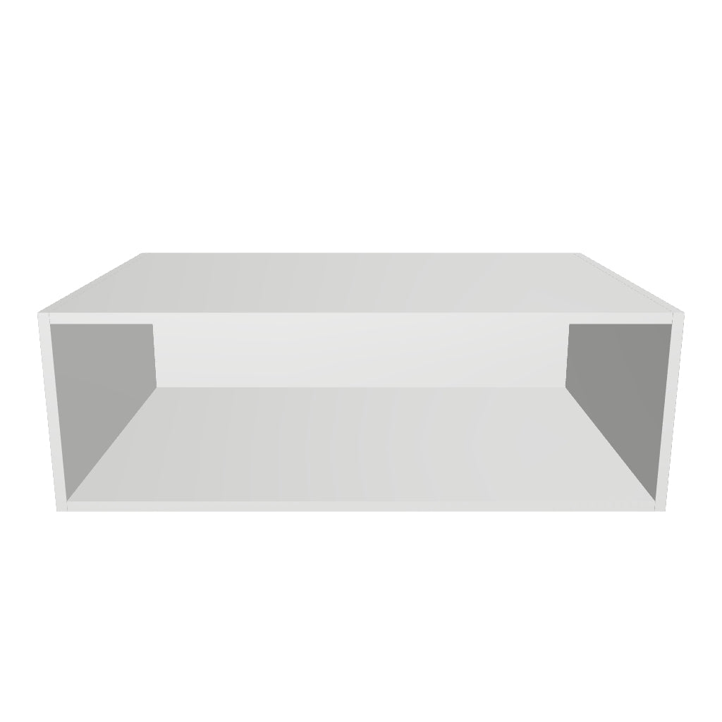 36" Wide x 12" High x 24" Deep Fridge Cabinet - Thermofoil Doors