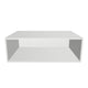 36" Wide x 12" High x 24" Deep Fridge Cabinet - Thermofoil Doors