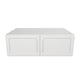 36" Wide x 12" High x 24" Deep Fridge Cabinet - Thermofoil Doors