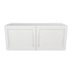 36" Wide x 15" High Fridge Cabinet - Thermofoil Doors