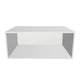 36" Wide x 15" High x 24" Deep Fridge Cabinet - Thermofoil Doors