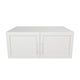 36" Wide x 15" High x 24" Deep Fridge Cabinet - Thermofoil Doors