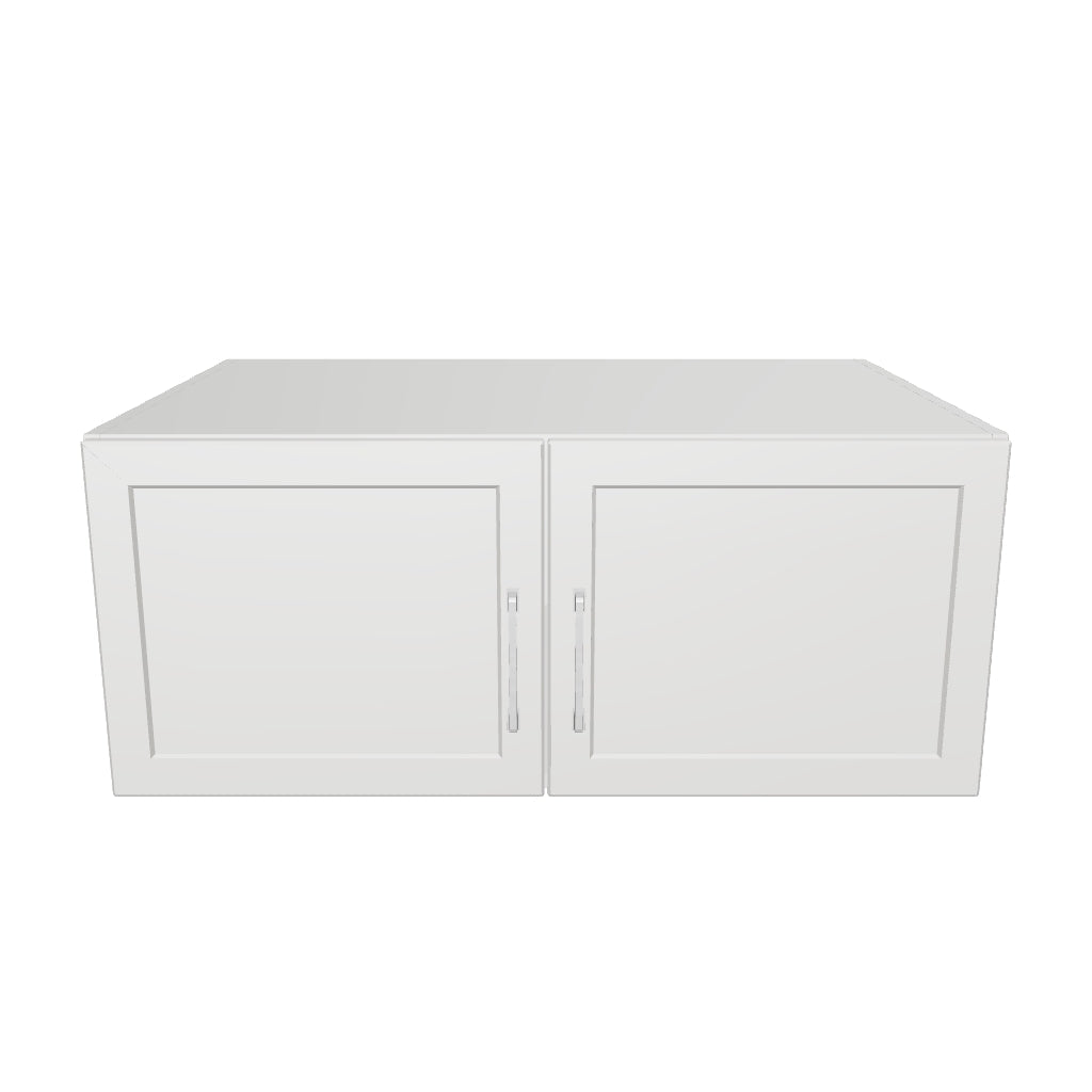 36" Wide x 15" High x 24" Deep Fridge Cabinet - Painted Doors — RTI ...