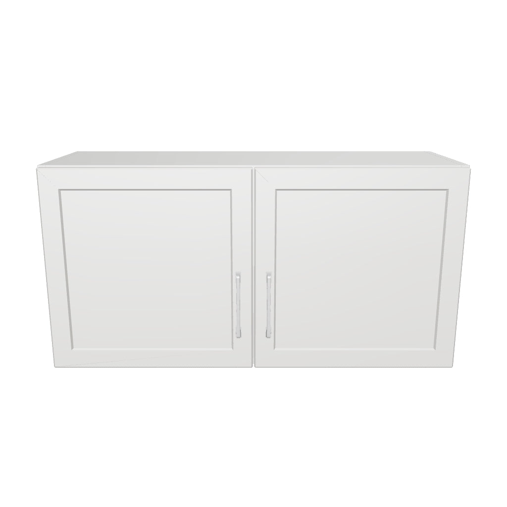 36" Wide x 18" High Fridge Cabinet - Thermofoil Doors