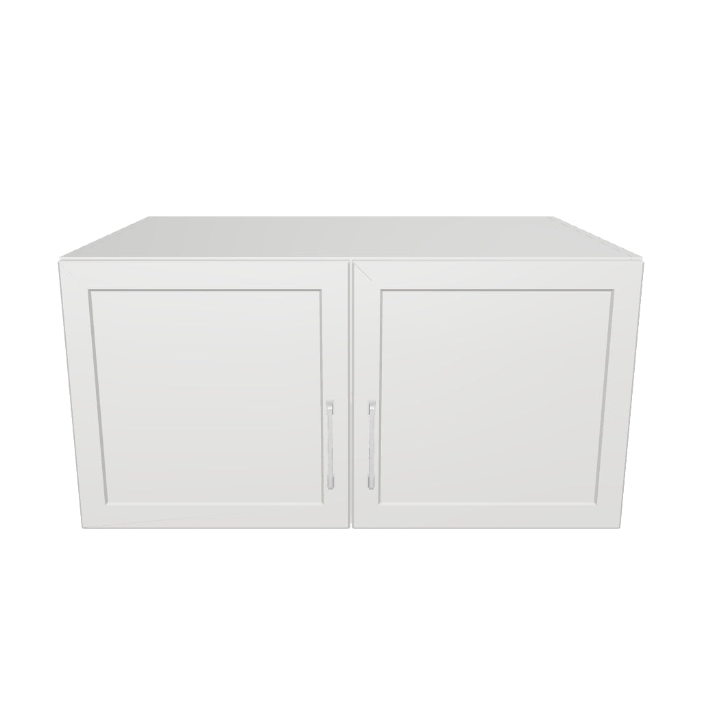 36" Wide x 18" High x 24" Deep Fridge Cabinet - Thermofoil Doors