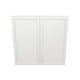 26" Wide x 34" High Wall Cabinet - Thermofoil Doors