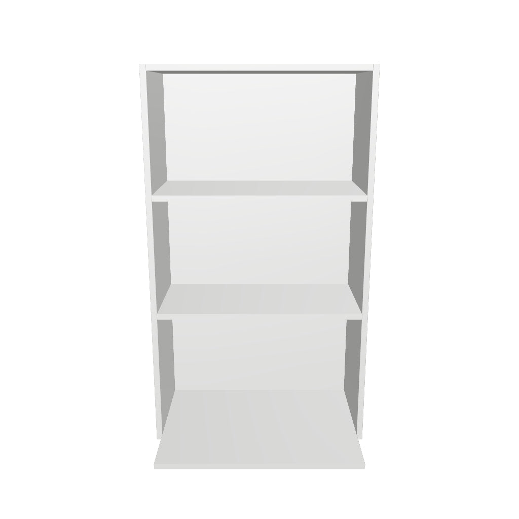 24" Wide x 42" High Microwave Cabinet - Thermofoil Doors