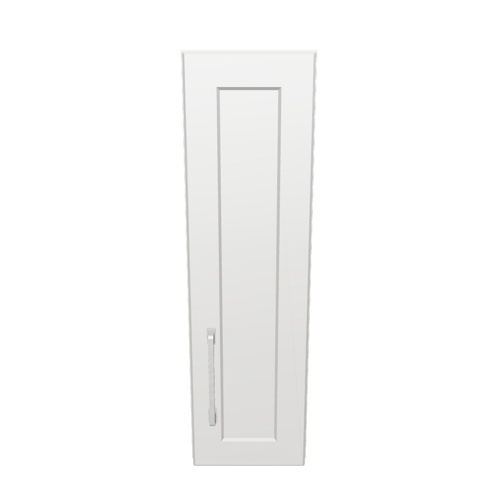 7" Wide x 24" High Wall Cabinet - Thermofoil Doors