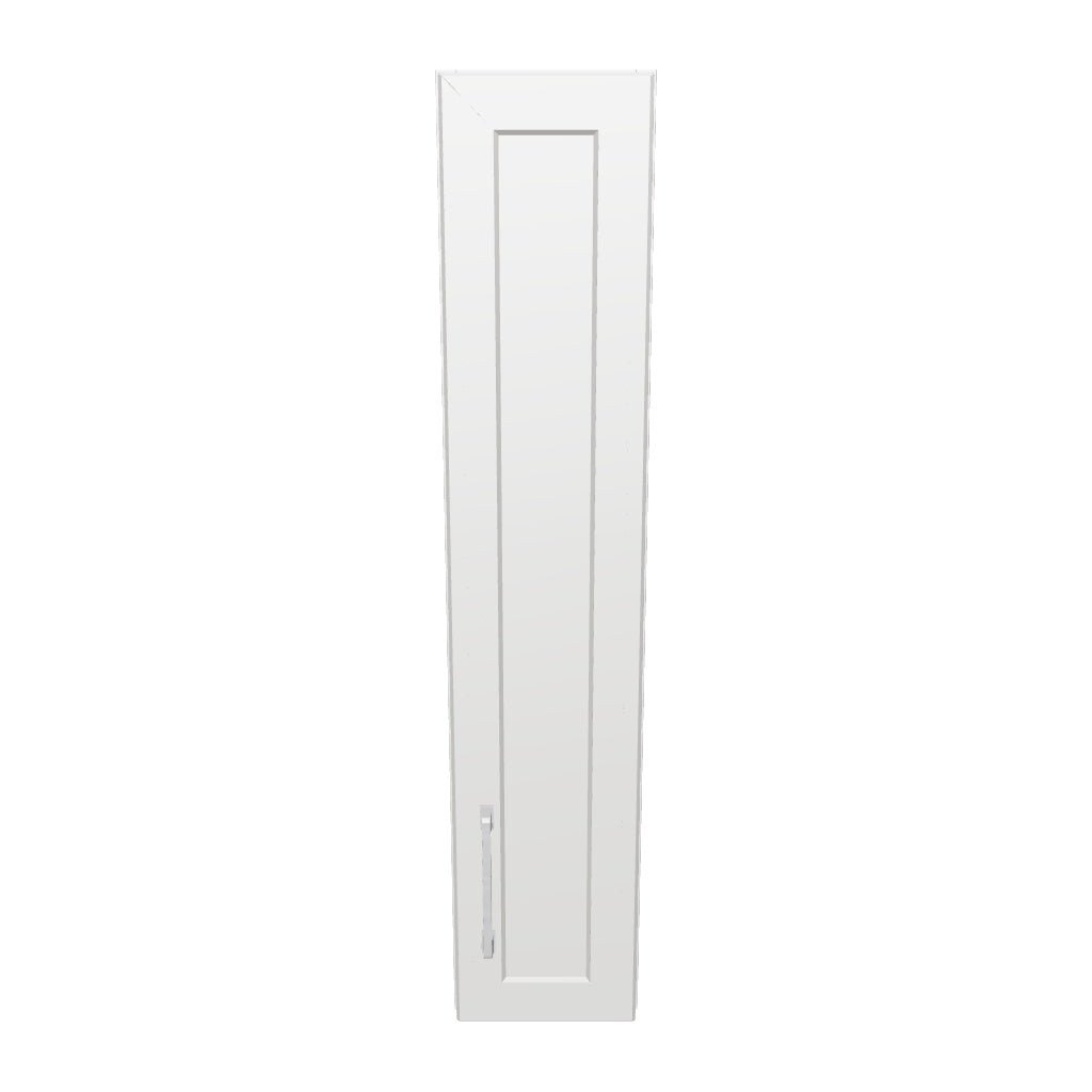 7" Wide x 34" High Wall Cabinet - Thermofoil Doors