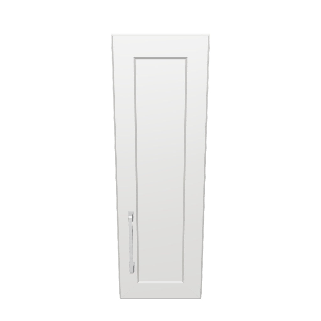 8" Wide x 24" High Wall Cabinet - Thermofoil Doors