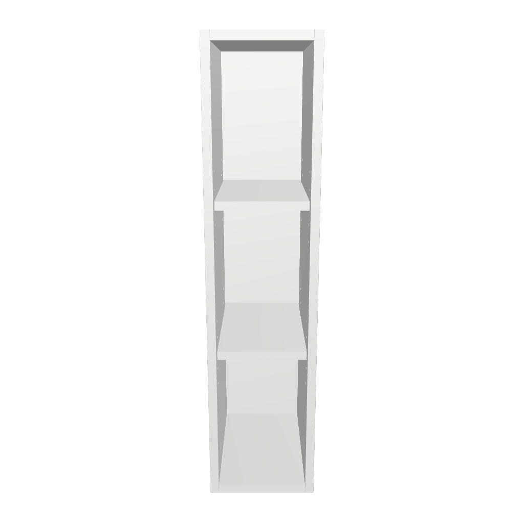 8" Wide x 34" High Wall Cabinet - Thermofoil Doors