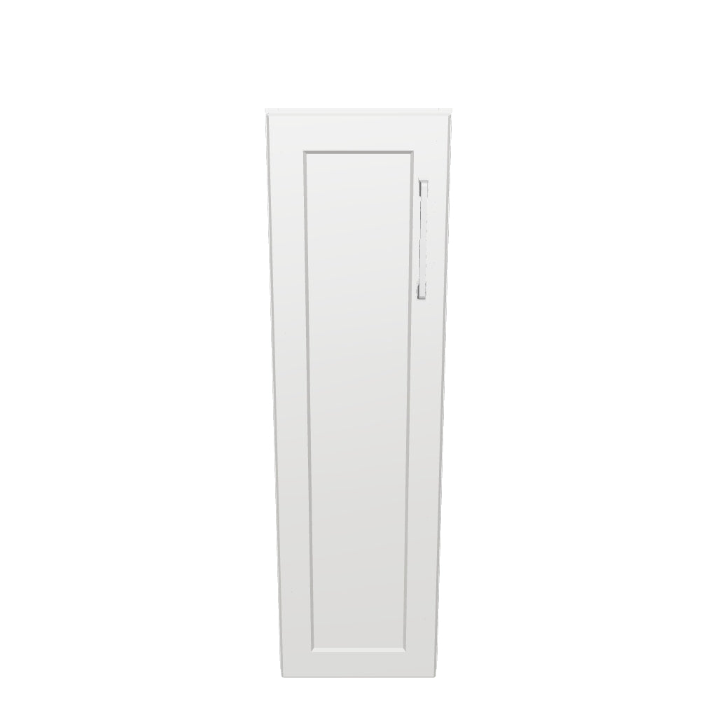 9" Wide Base Cabinet - Painted Doors