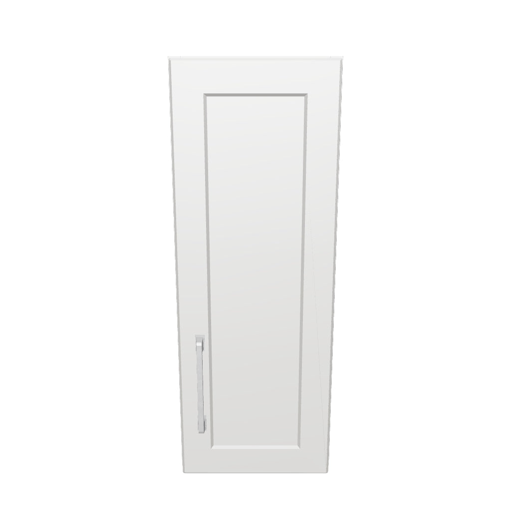 9" Wide x 24" High Wall Cabinet - Thermofoil Doors