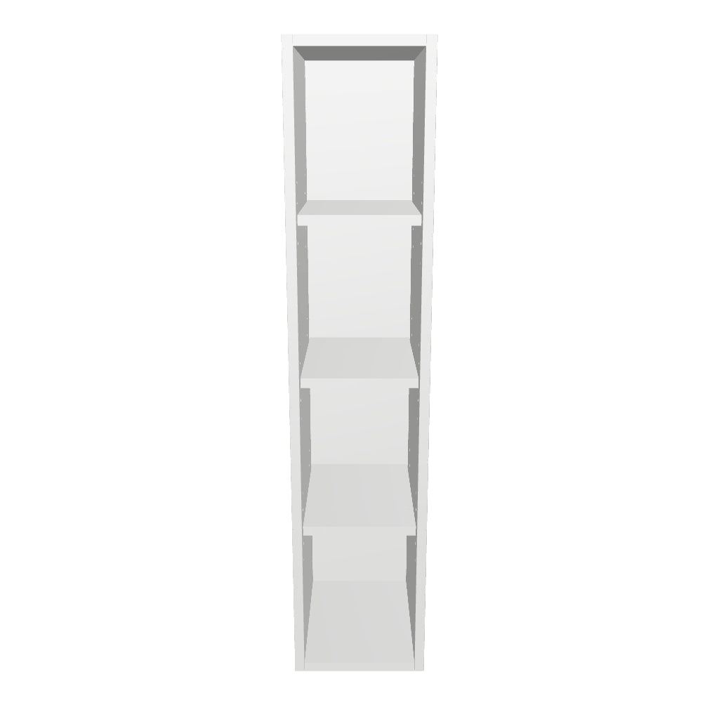 9" Wide x 42" High Wall Cabinet - Thermofoil Doors