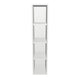 9" Wide x 42" High Wall Cabinet - Thermofoil Doors
