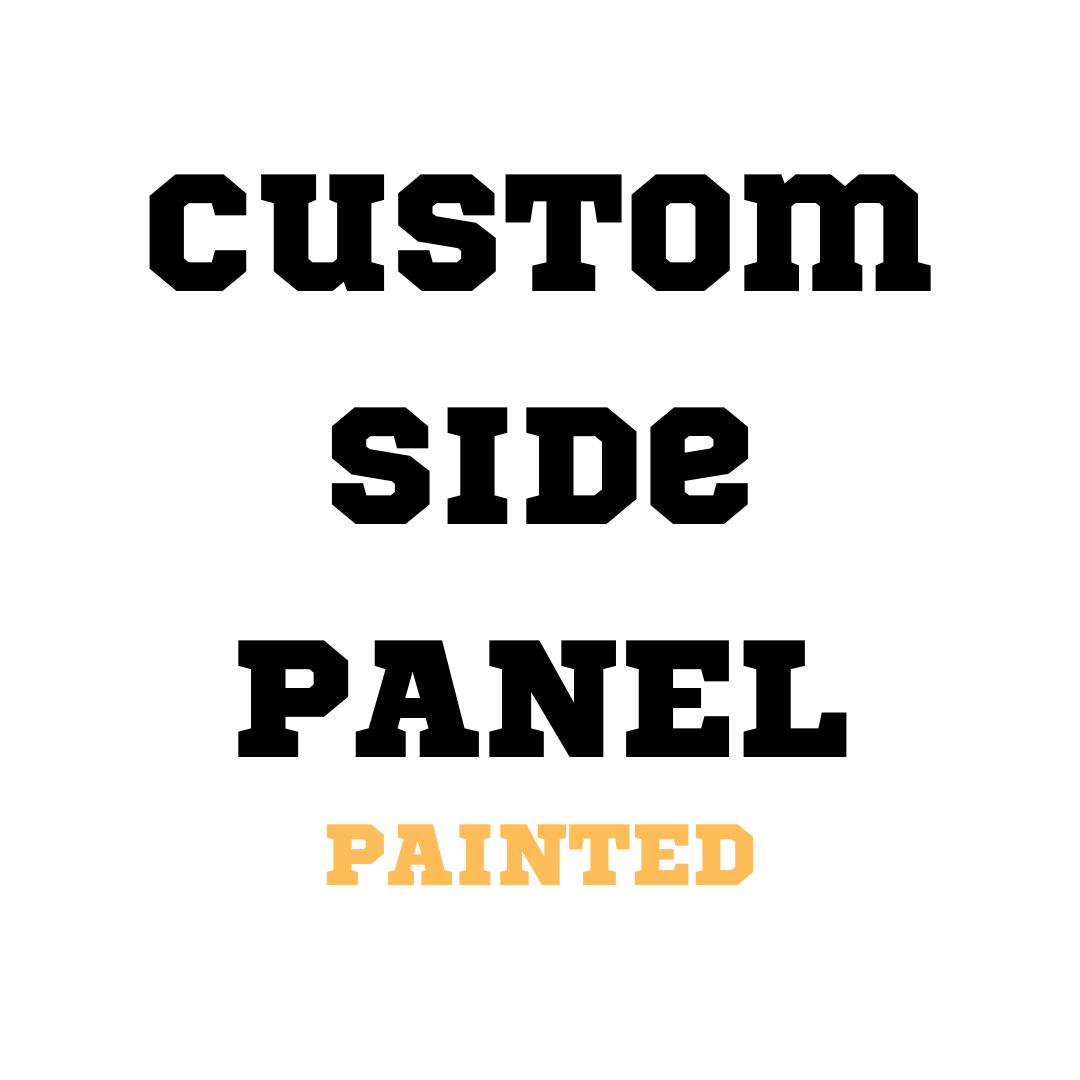 Custom MDF Painted Side Panel