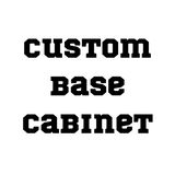 Custom Base Cabinet with Thermofoil Doors - Base Cabinet